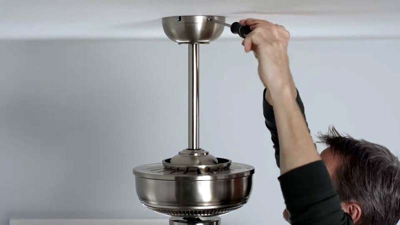 Installing a ceiling fan