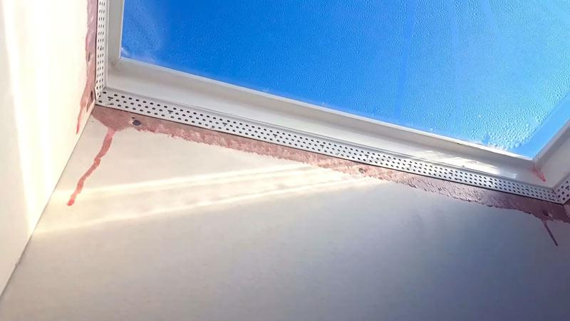 Mirror on Skylight Shaft