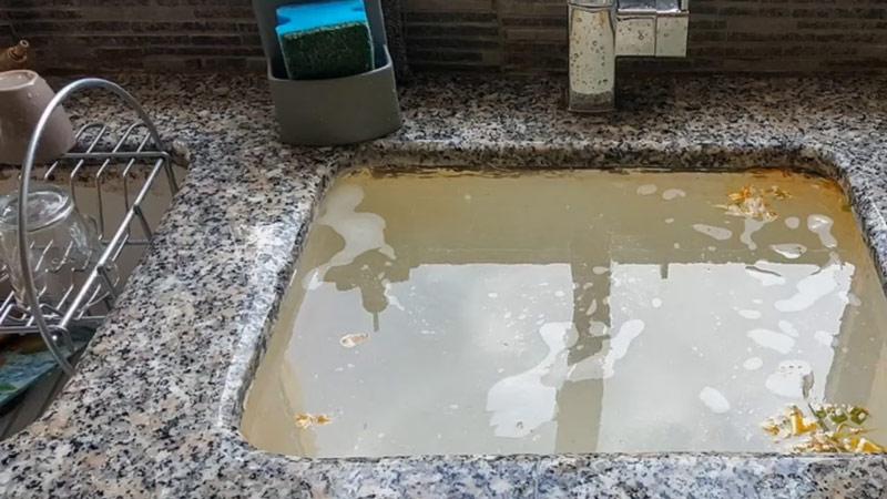 Sink Backing Up