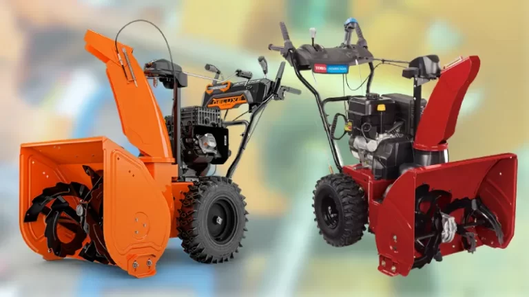 Ariens Deluxe 24 Vs Toro 824