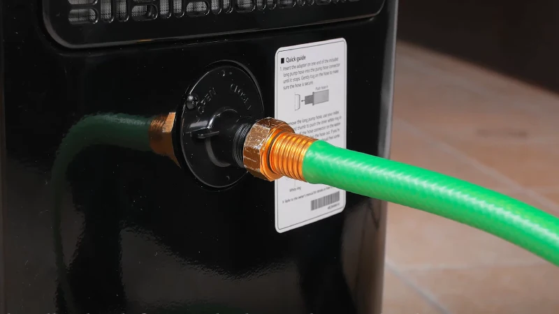 Drain Dehumidifier Through Wall