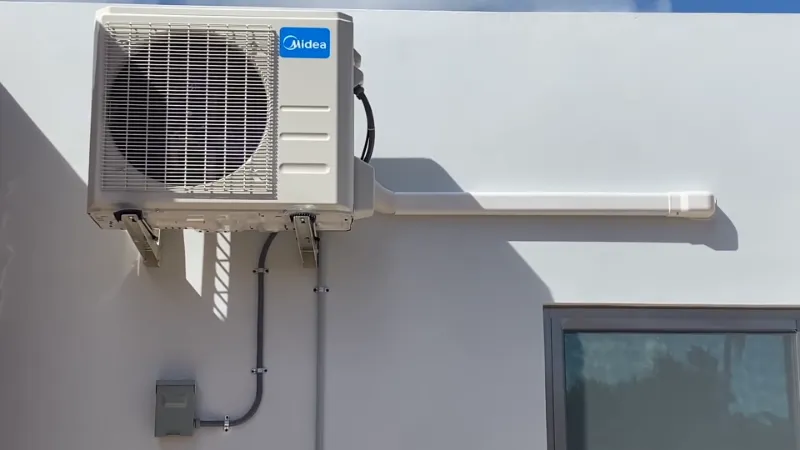 air conditioner condenser unit