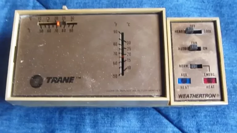 Trane Weathertron Thermostat – Everything You Need to Know
