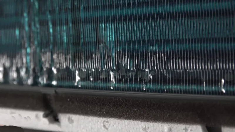 why the water leaking from air conditioner